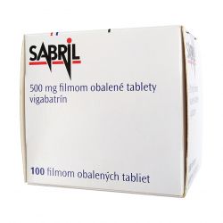 Сабрил (Вигабатрин) таблетки 500мг №100 (100 таблеток) в Ухте и области фото