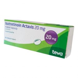 Изотретиноин Actavis (аналог Акненормин, Aknenormin) капс. 20мг 30шт в Ухте и области фото