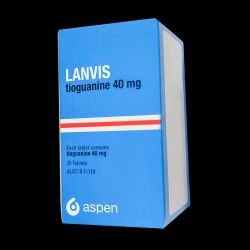Ланвис (Тиогуанин) таблетки 40мг 25шт в Ухте и области фото