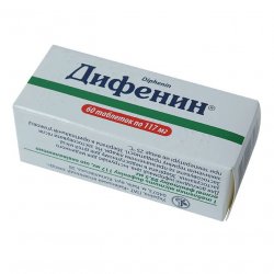Дифенин (Фенитоин) таблетки 117мг №60 в Ухте и области фото