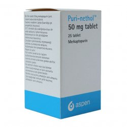 Пури-нетол (Пуринетол, Меркаптопурин) в таблетках 50мг N25 в Ухте и области фото