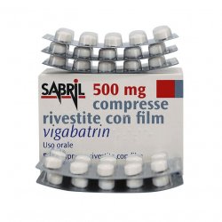 Сабрил (Sabril, Вигабатрин) в таблетках 500мг №50 в Ухте и области фото