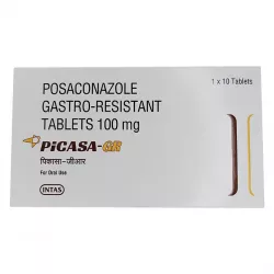 Позаконазол таб. Picasa GR (gastro-resistant) 100мг №10 фото