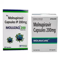 Молнупиравир:: Эсперавир аналог (Moluzaq-200, Molnucure) 200мг капсулы №40