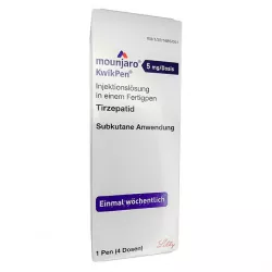 Мунджаро 5 мг / доза 4 дозы :: Тирзепатид Mounjaro KwikPen