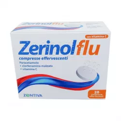 Зеринол Флу Zerinolflu (Италия) табл. шип. №20 фото
