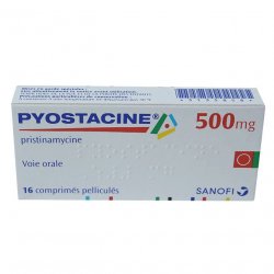 Пиостацин (Пристинамицин) таблетки 500мг №16 в Ухте и области фото